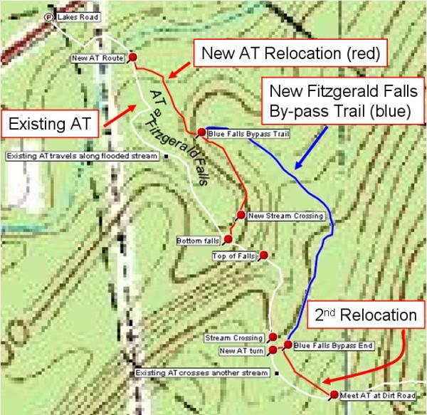 Fitzgerald Falls Reroute, July 2010