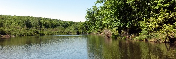 One of Ridgeview's lakes.