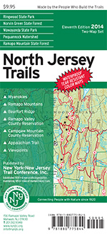 North Jersey Trails Map Set