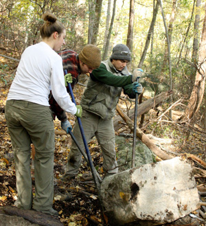 Major Welch Trail volunteers. Photo by Alexandra Wren Photography.