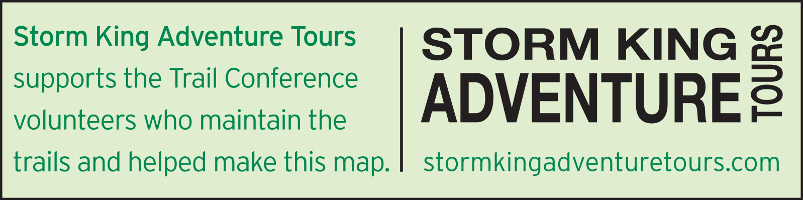 Harriman-Bear Mountain Trails Map 2020 Storm King Adventure Tours