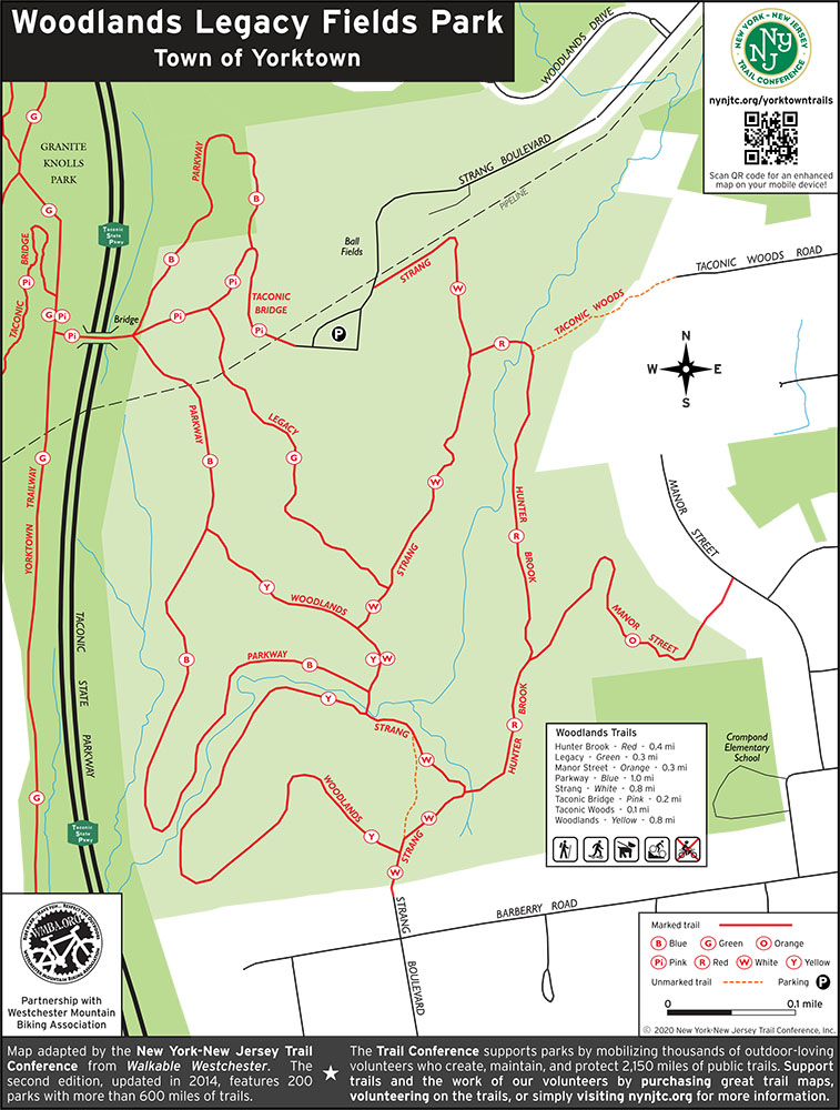 Woodlands Legacy Field Park Map