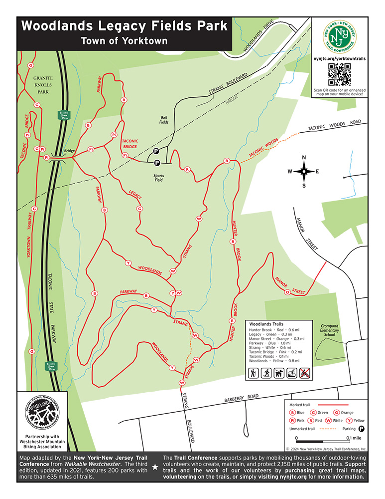 Woodlands Legacy Field Park Map