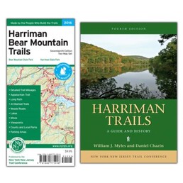 Harriman Trails Map + Book Combo.