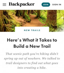 Here's What It Takes to Build a New Trail
