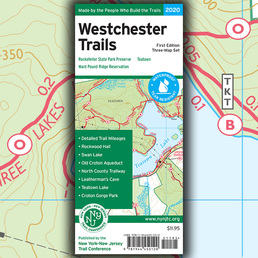Westchester Trails Map. Photo by Jeremy Apgar