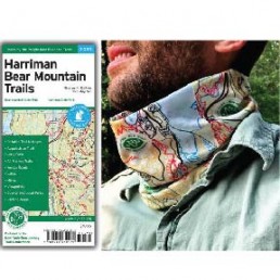 Harriman-Bear Mountain Trails Map + Neck Gaiter Combo. Photo by Jeremy Apgar.