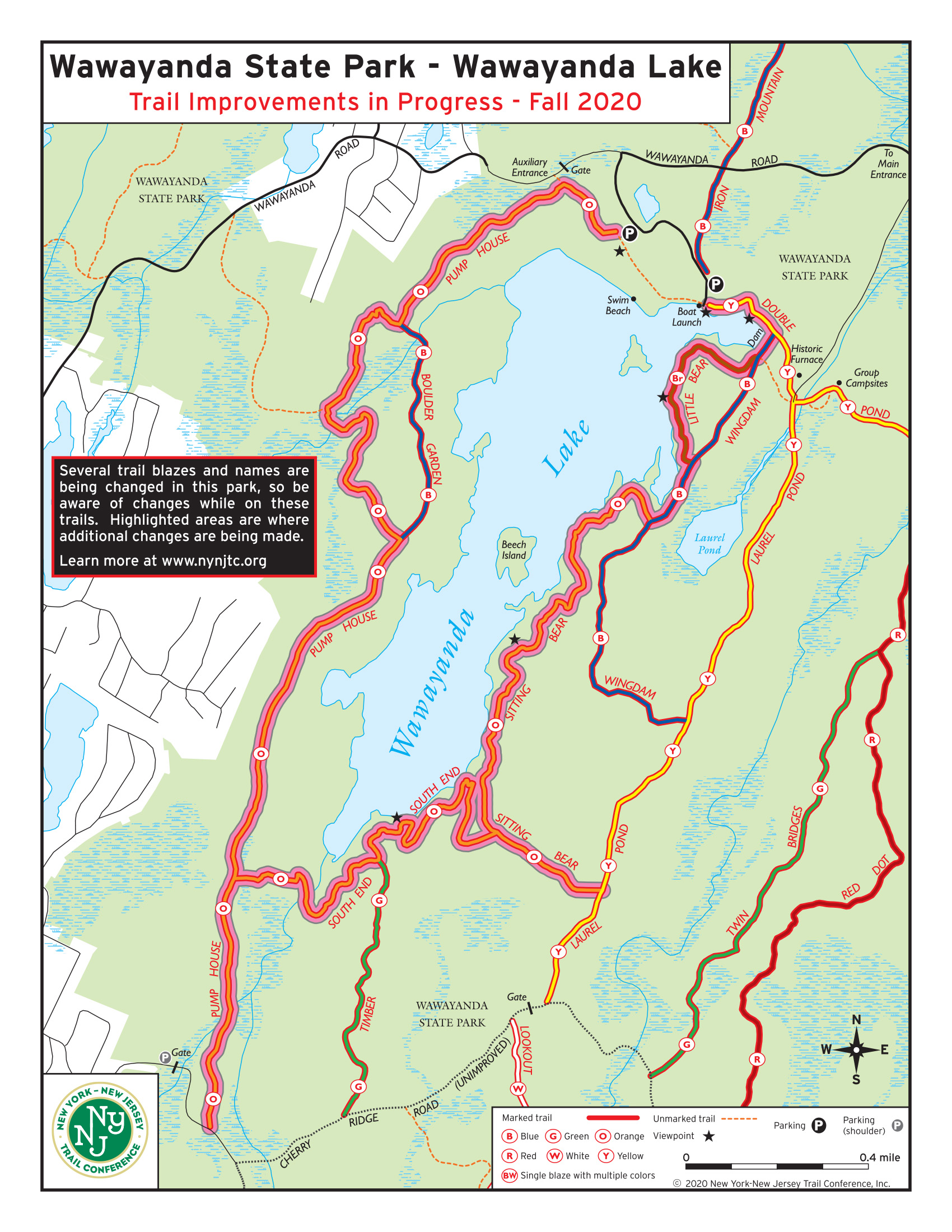 Trail Improvements in Wawayanda State Park | New York-New Jersey Trail ...