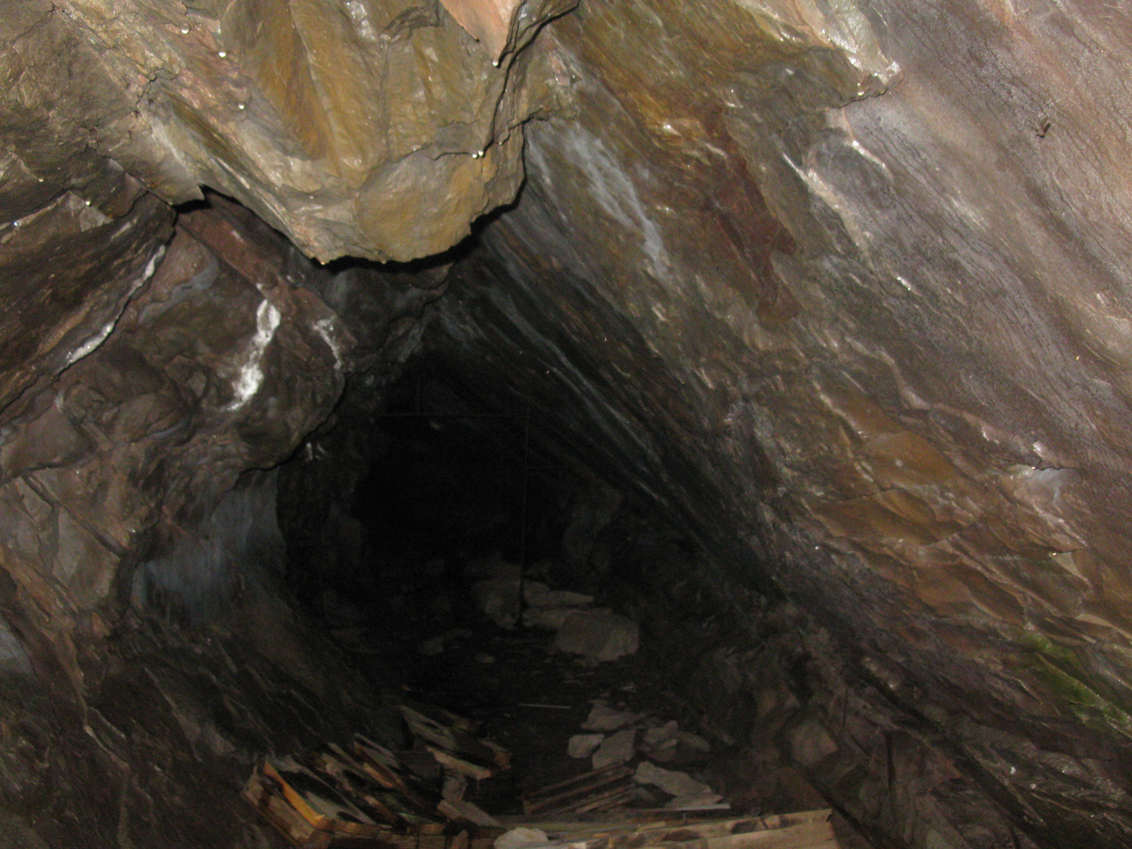 Lower mine - Coppermines Trail to Kittatinny Ridge - Photo: Daniel Chazin
