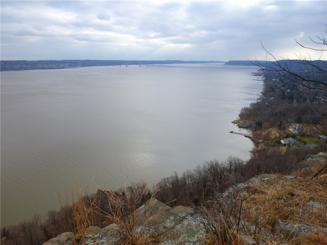 View of the Hudson River from Hook Mountain - Photo credit: Daniela Wagstaff