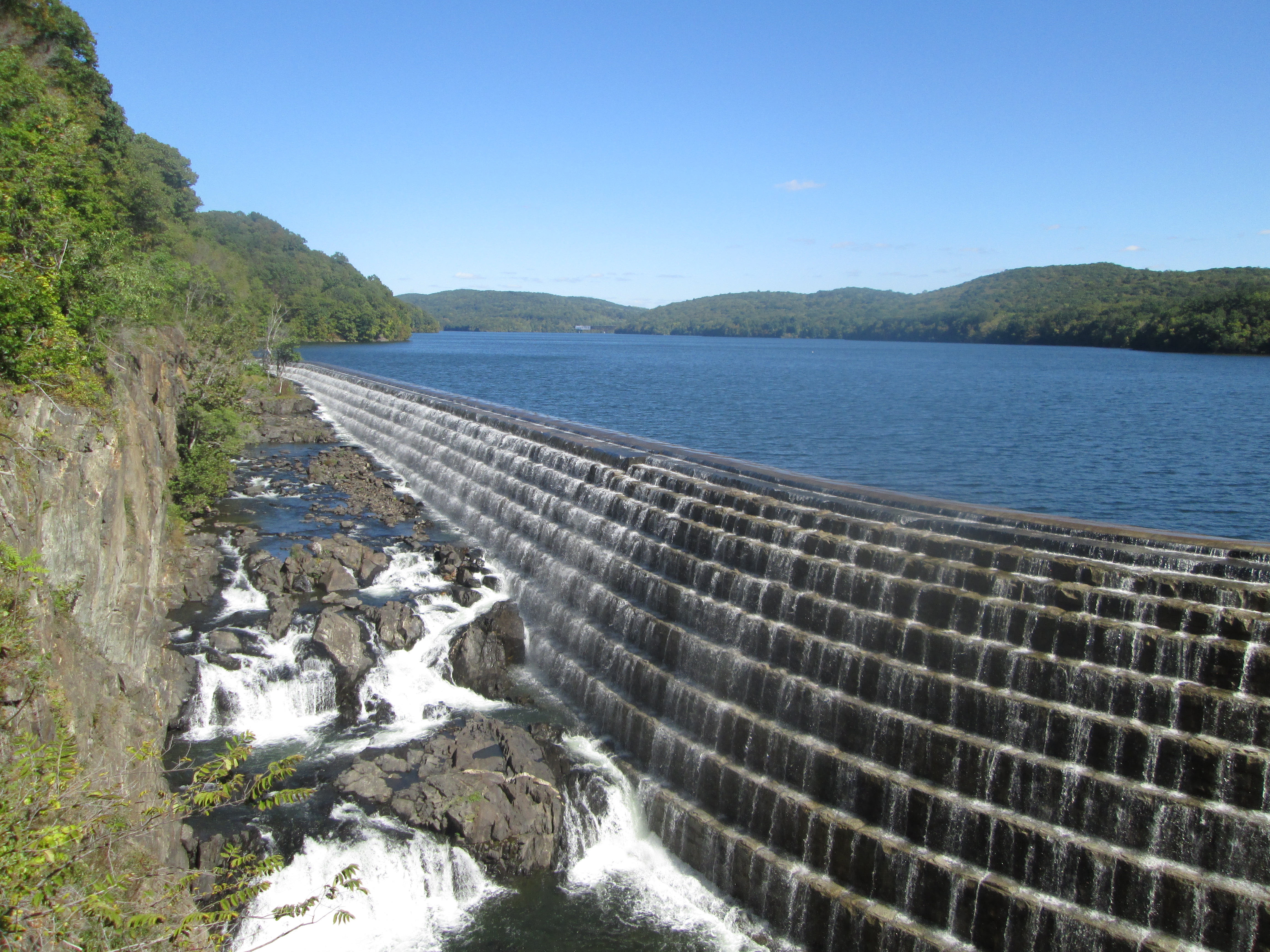 Spillway at the New Croton Dam Photo: Jane Daniels