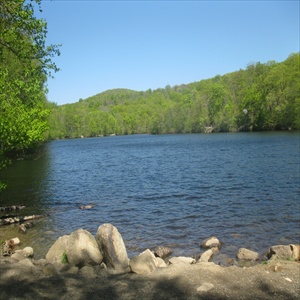 MacMillan Reservoir in Ramapo Valley County Reservation (photo by D. Chazin)