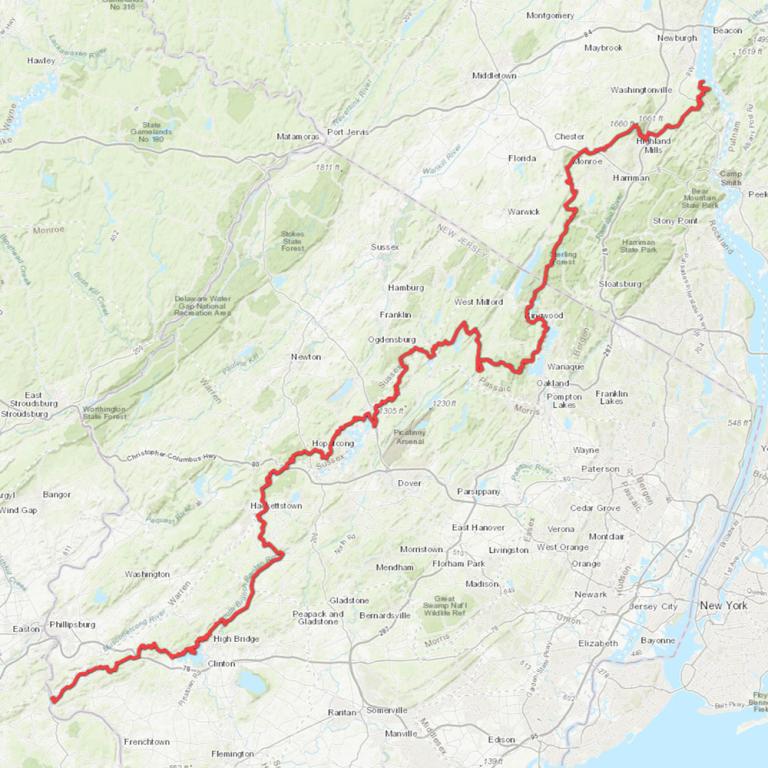 Highlands Trail Interactive Map
