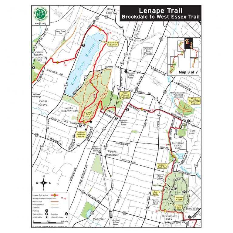 Lenape Trail Map 3 of 7