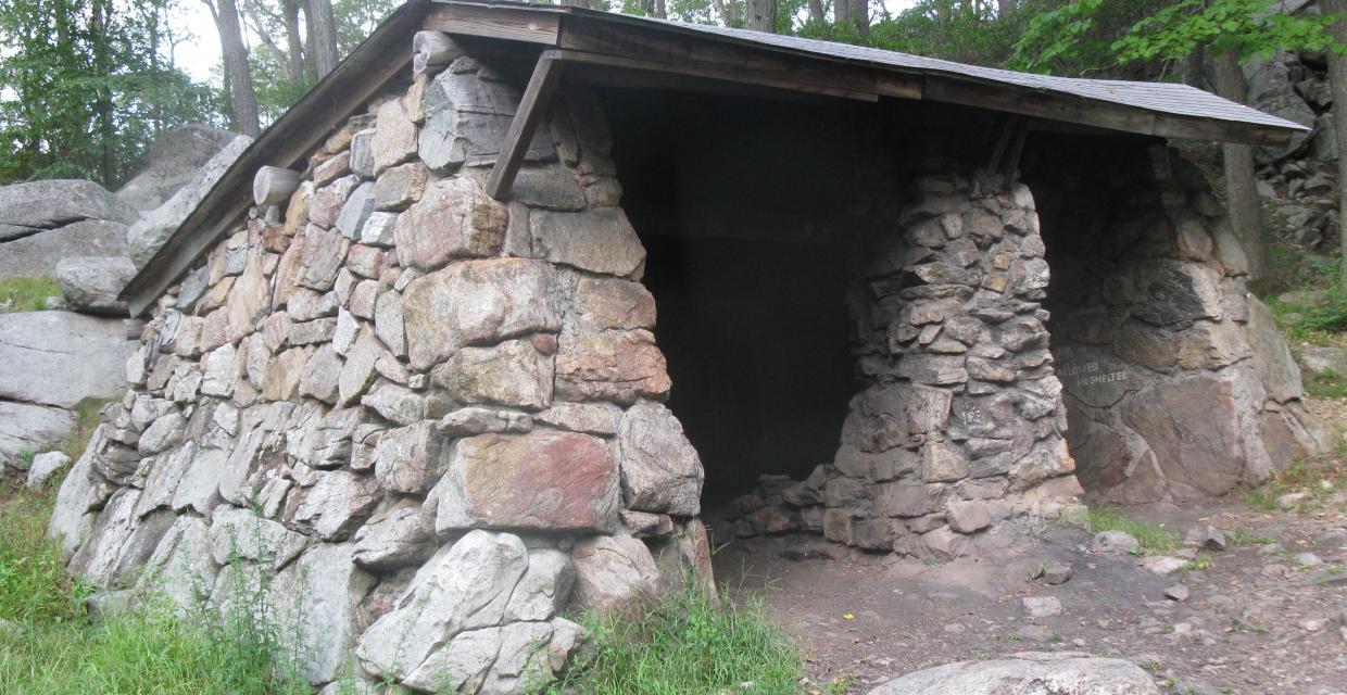 William Brien Memorial Shelter - Appalachian Trail/Long Path Loop - Harriman-Bear Mountain State Parks - Photo: Daniel Chazin