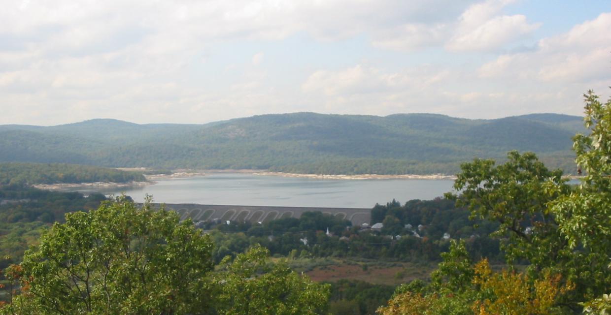View of Wanaque Reservoir and the Wyanokies from the Wanaque Ridge Trail - Photo by Daniel Chazin
