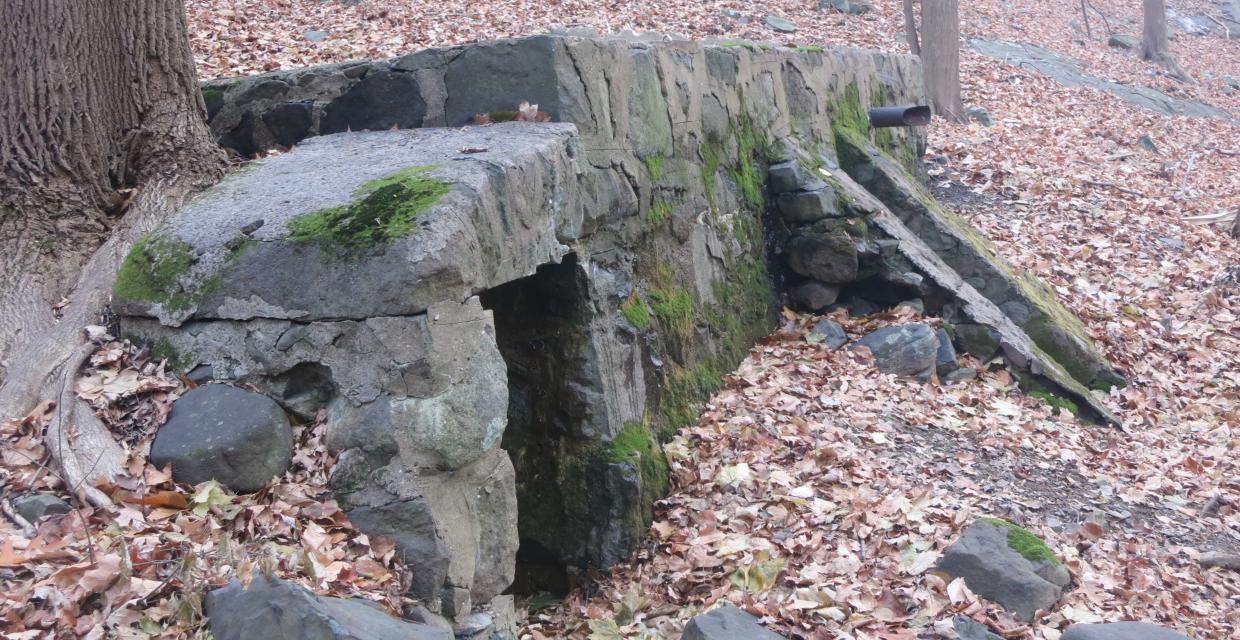 Upper cistern on the Lamont Rock Trail - Photo by Daniel Chazin