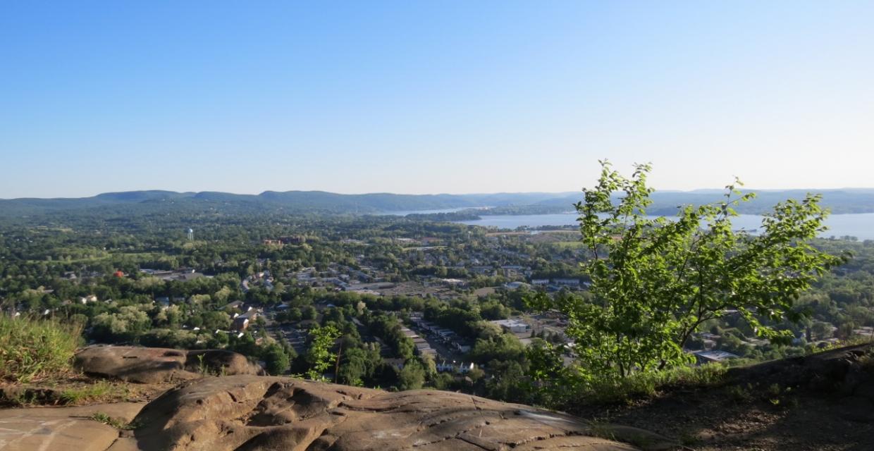 View of Haverstraw from Little Tor - Photo credit: Daniela Wagstaff