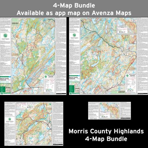 Morris County Highlands Trails Map on Avenza Maps