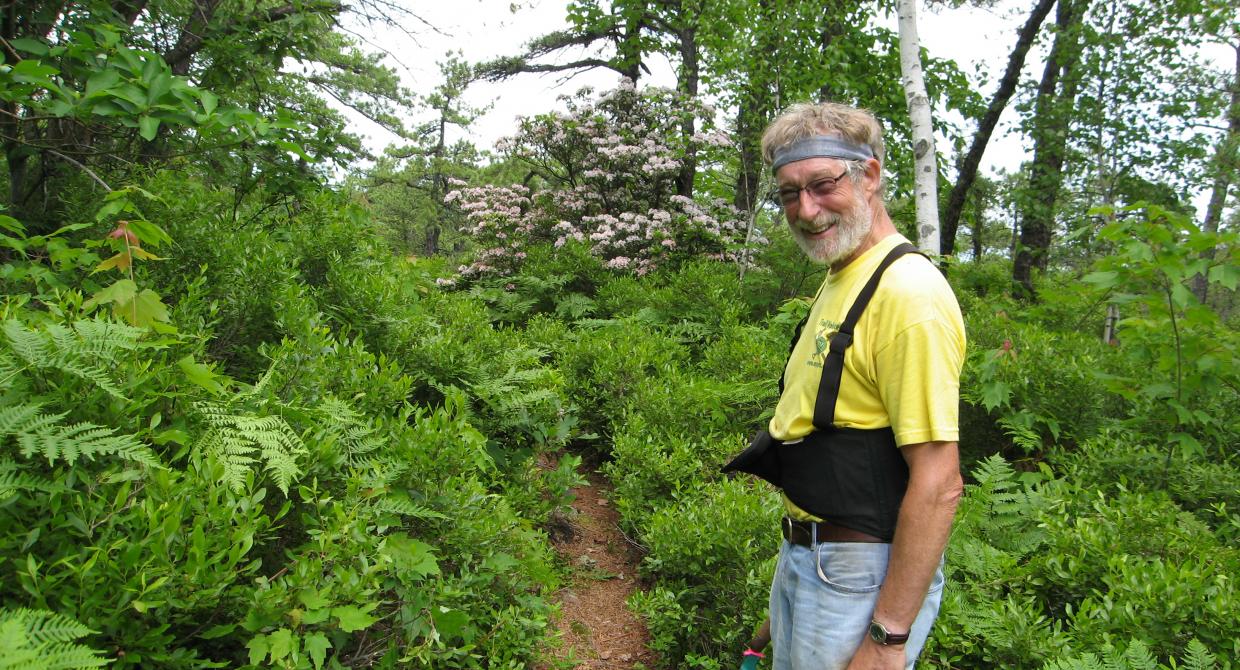 The Long-Distance Trails Memorial Fund is in honor of Trail Conference volunteer Jakob Franke. Credit: New York-New Jersey Trail Conference.