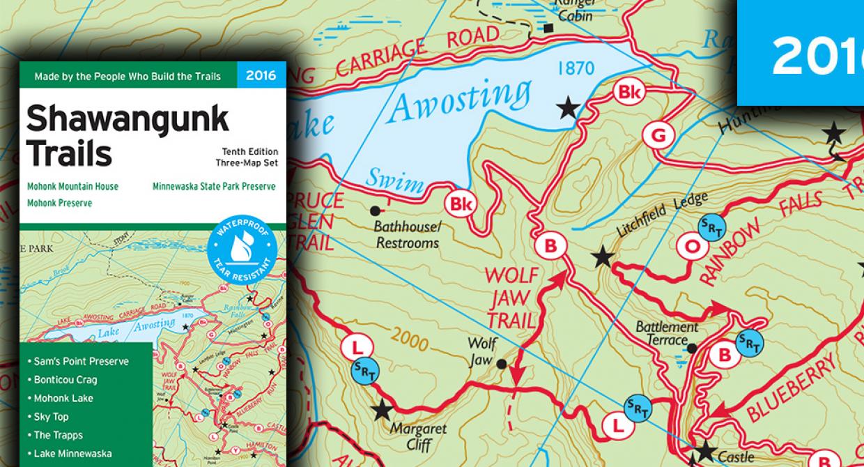 Shawangunk Trails Map Sample