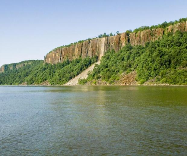 View of Palisades Cliffs in New Jersey. Photo by Anthony Taranto.