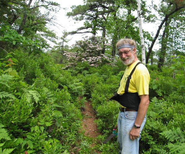 The Long-Distance Trails Memorial Fund is in honor of Trail Conference volunteer Jakob Franke. Credit: New York-New Jersey Trail Conference.