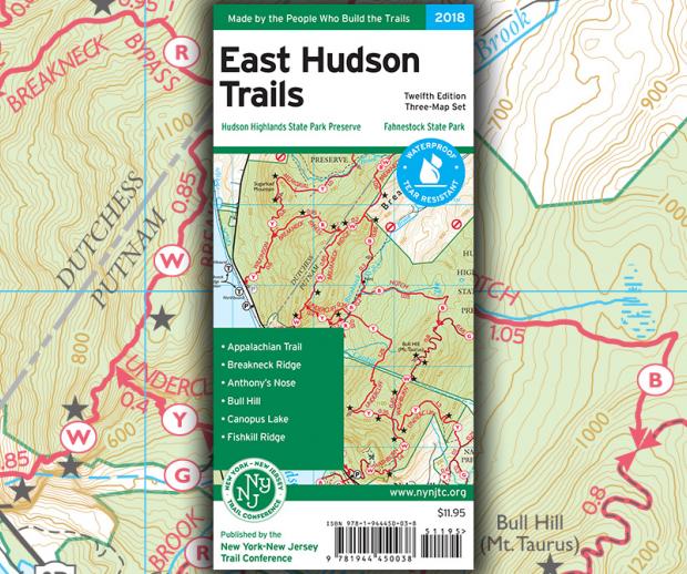 East Hudson Trails Map 2018 Cover