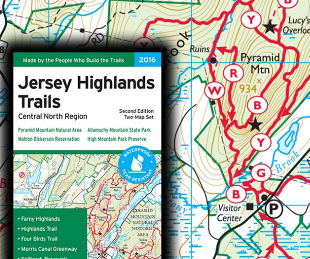 Jersey Highlands Trails Map Sample