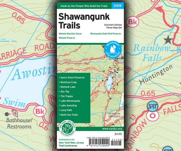 Shawangunk Trails Map News Item Graphic