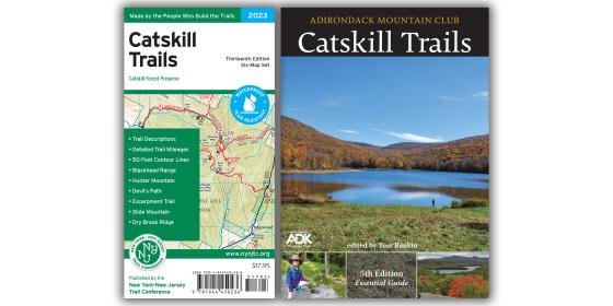 Catskill Trails Guide and Catskill Trails Map Combo