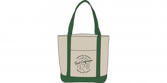 Moved by Nature United by Trails Tote Bag