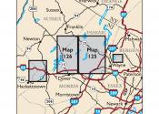 Morris County Highlands Trails Locator Map