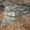 Stone abutment of railway - Timp-Torne/Dunderberg Spiral Railway - Harriman-Bear Mountain State Parks - Photo: Daniel Chazin