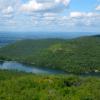 Beacon reservoir from fire tower - South Beacon Mountain Firetower and Scofield Ridge - Hudson Highlands State Park - Photo: Daniel Chazin