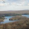 View of the Saugatuck Reservoir from the Great Ledge - Photo by Daniel Chazin