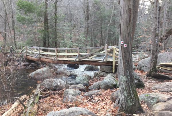 Pine Meadow Bridge Restored in Harriman State Park. 