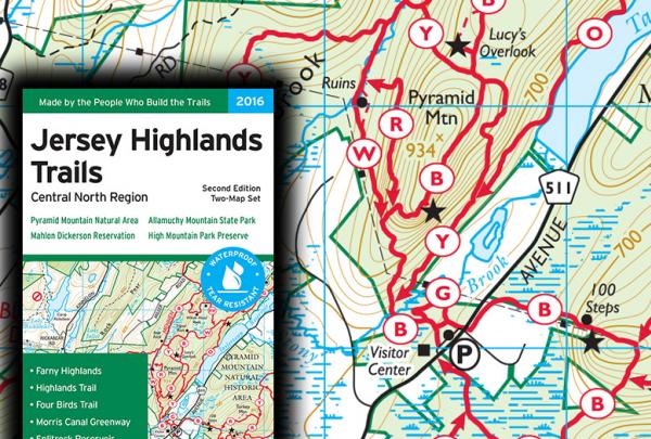 Jersey Highlands Trails Map Sample