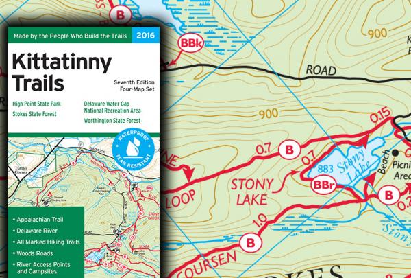 Kittatinny Trails Map Sample