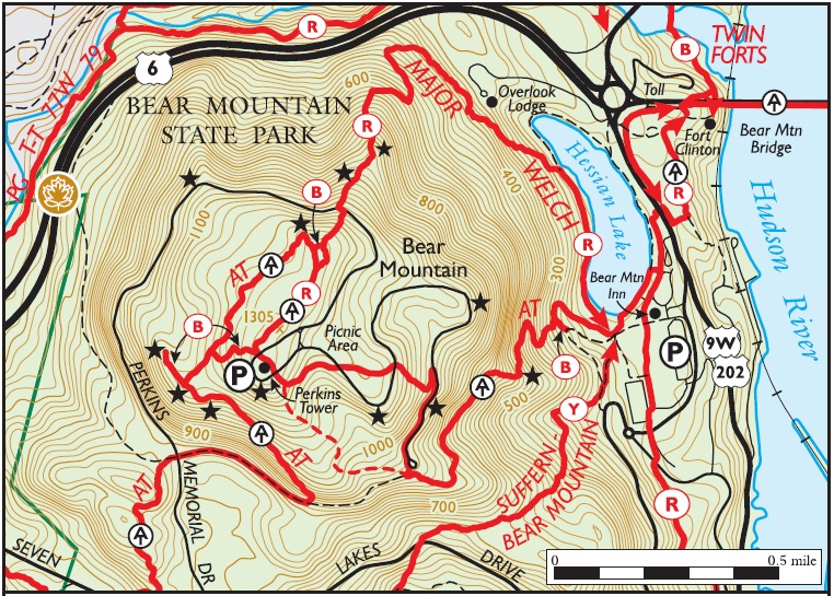 Day Hike Map