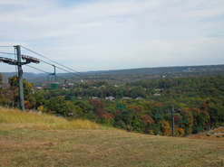 Expansive east view over Bergen County from the top of the ski slope. Photo by Daniel Chazin.