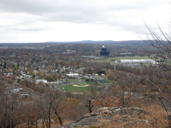 Mahwah and Suffern from the second viewpoint on the SBM Trail. Photo by Daniel Chazin.