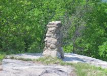 Pillar That Once Marked West Point Boundary. Photo by Daniel Chazin.