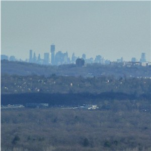 New York City Skyline from Mountainside Park