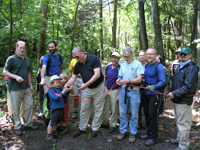 Mine Hole Trail opens at Minnewaska State Park. Photo by Andrea Minoff.