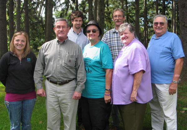 Members of the Wappinger Greenway Trail Committee
