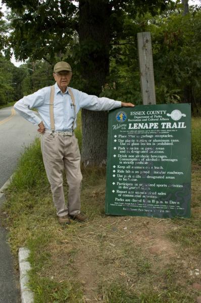 Al Kent on the Lenape Trail