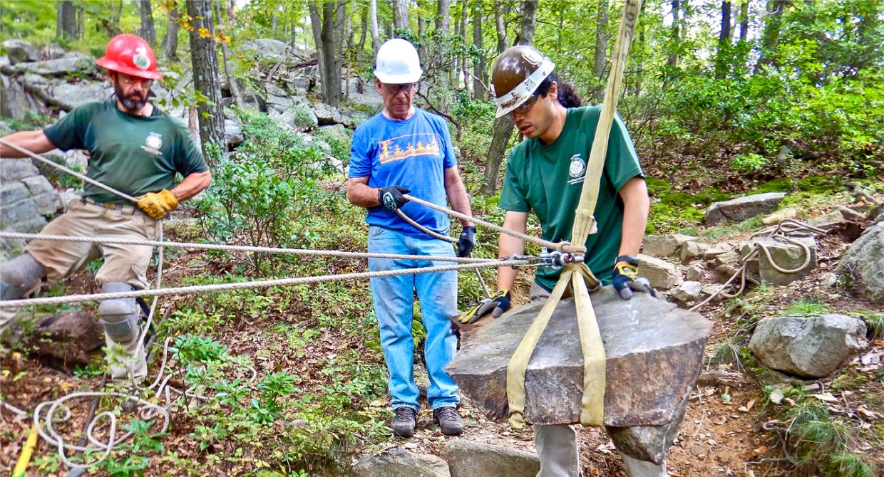 Long Distance Trails Crew: Improving the Appalachian Trail