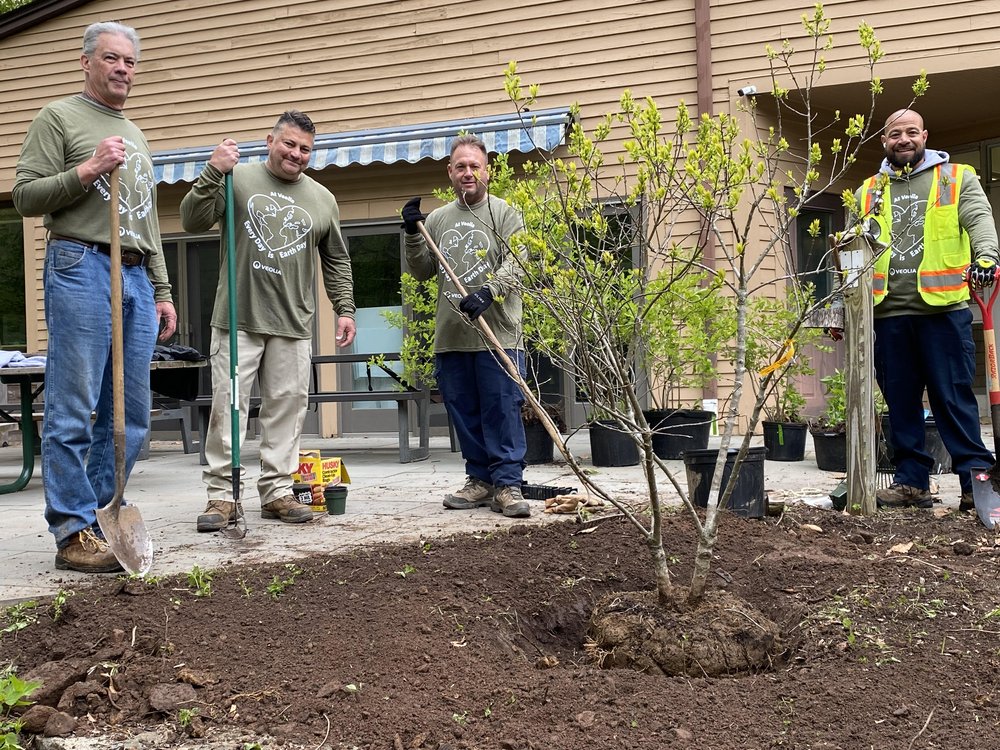 Flat Rock Brook Nature Association Planting Steve's Tree June 2023