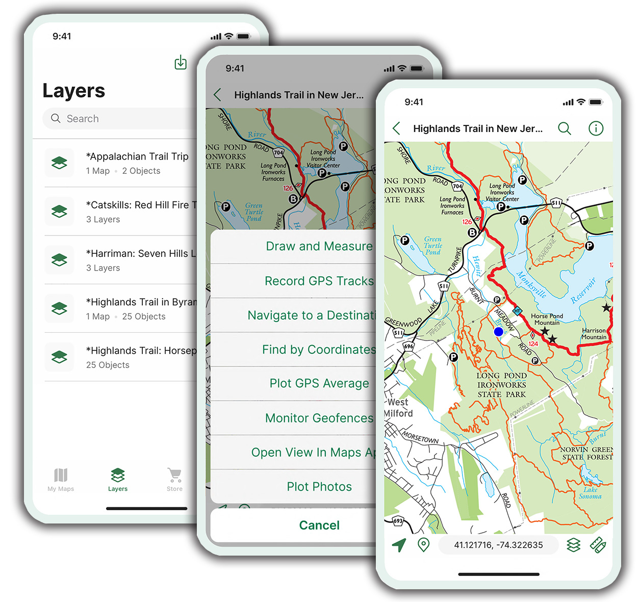 Digital Trail Maps on Mobile Devices - New York-New Jersey Trail Conference